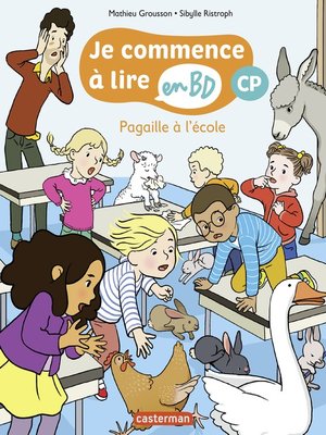 cover image of Pagaille à l'école